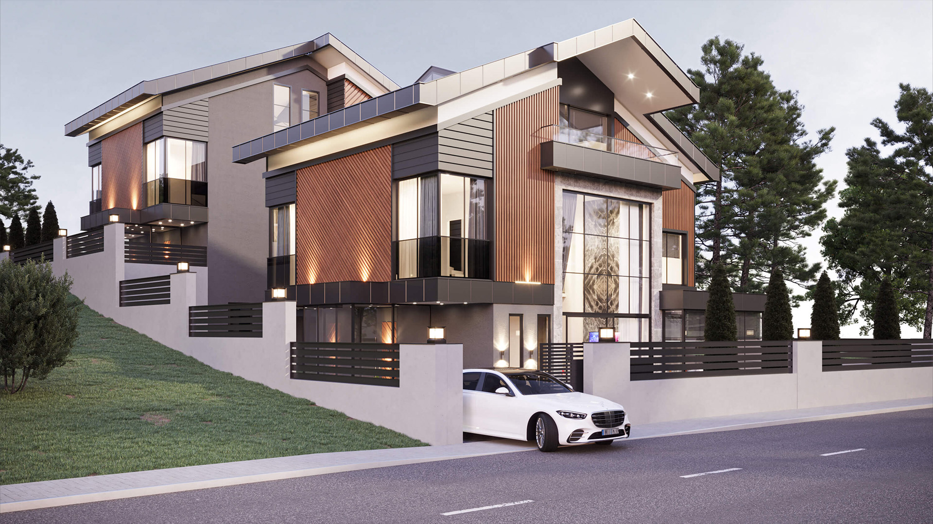 D.T Taner Öztürk Villaları - Görsel