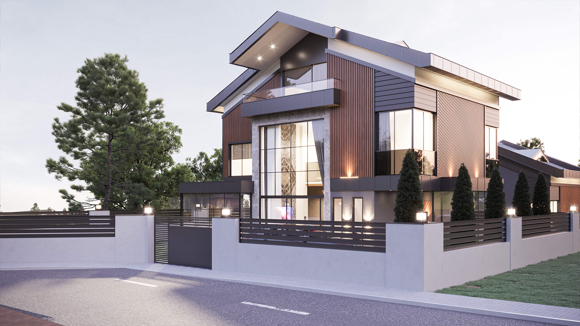 D.T Taner Öztürk Villaları - Görsel