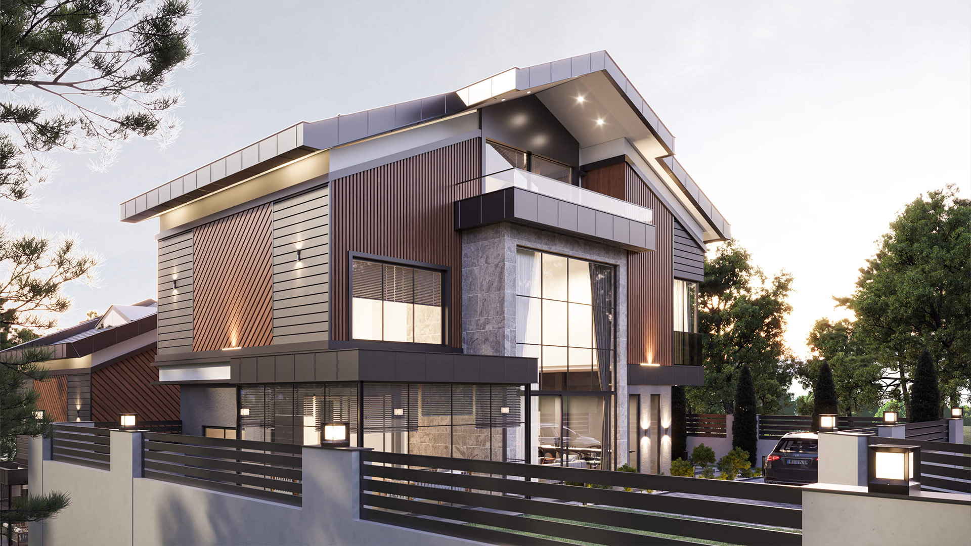 D.T Taner Öztürk Villaları - Görsel