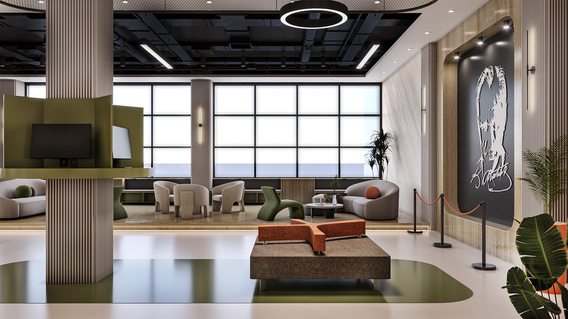 Erciyes Üniversitesi - Kadir Has Kütüphanesi Renovasyon - Görsel