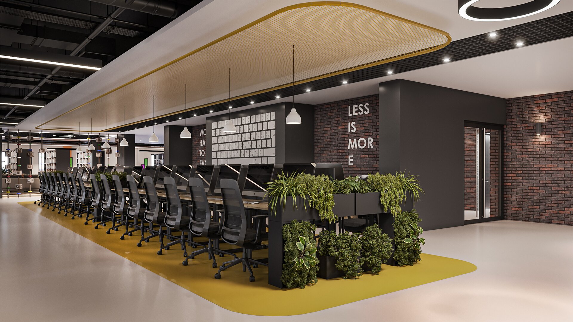 Erciyes Üniversitesi - Kadir Has Kütüphanesi Renovasyon - Görsel