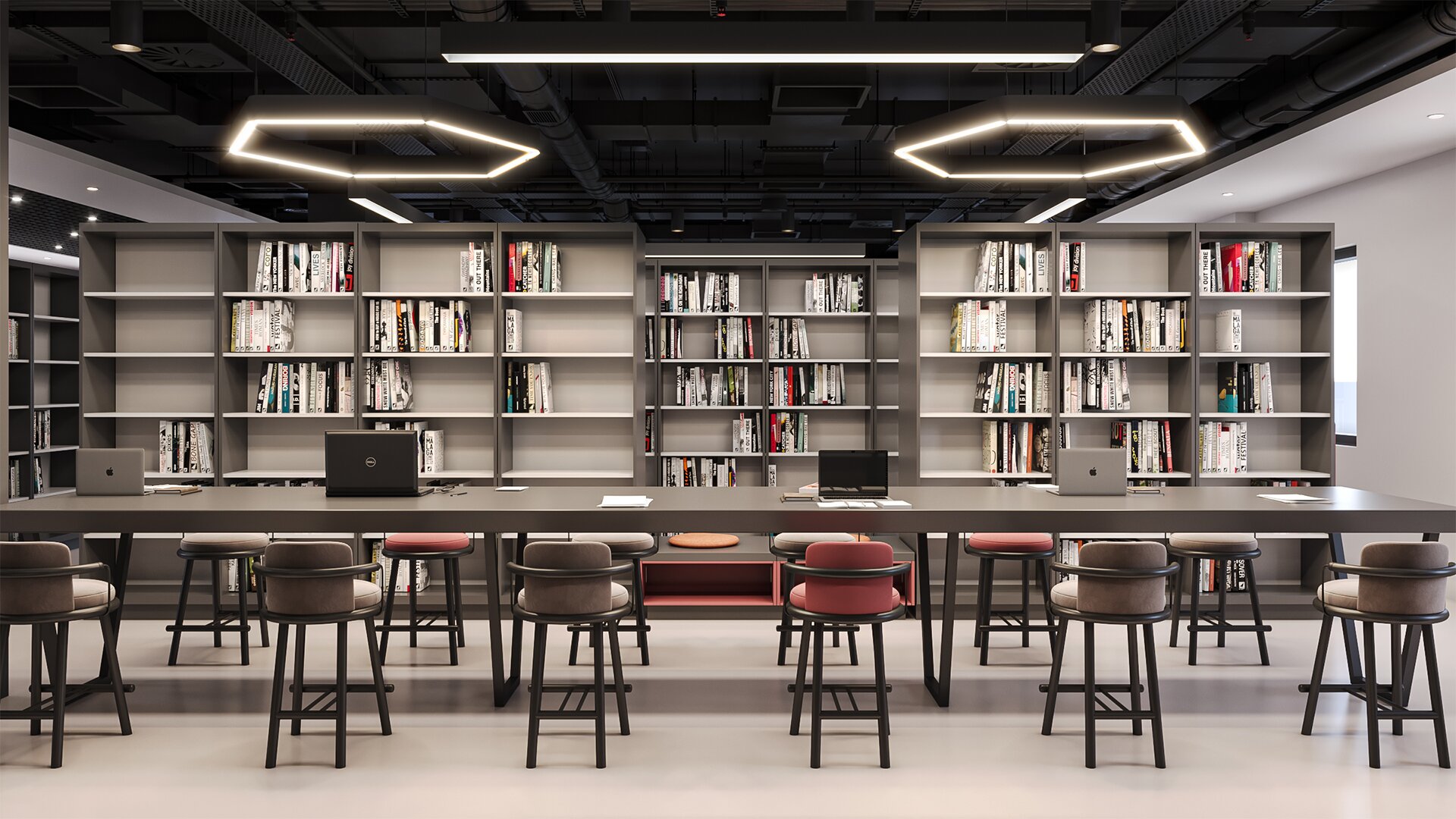 Erciyes Üniversitesi - Kadir Has Kütüphanesi Renovasyon - Görsel