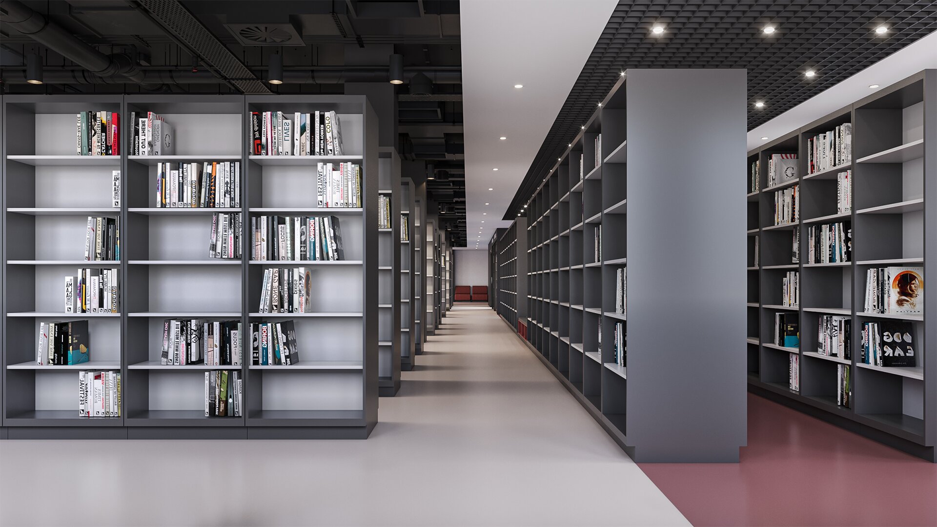 Erciyes Üniversitesi - Kadir Has Kütüphanesi Renovasyon - Görsel