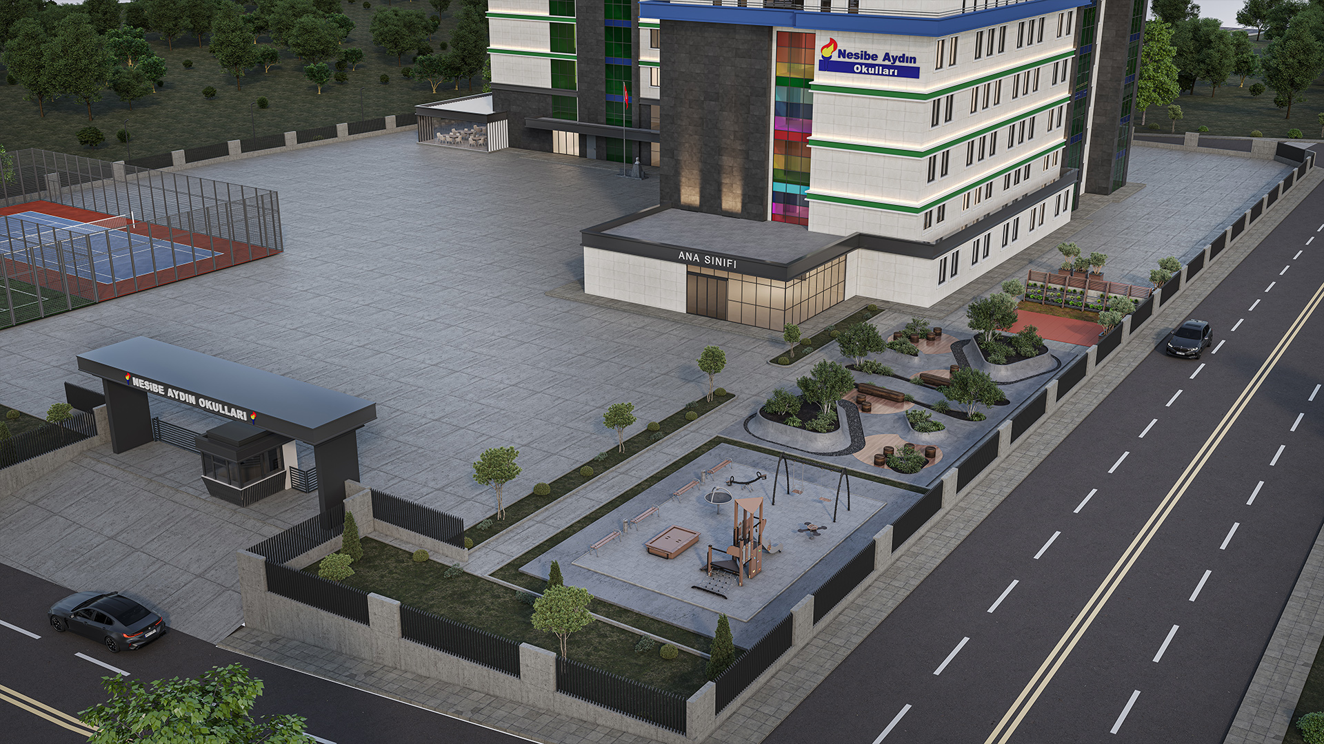 Nesibe Aydın Okulları - Kayseri Kampüsü - Görsel