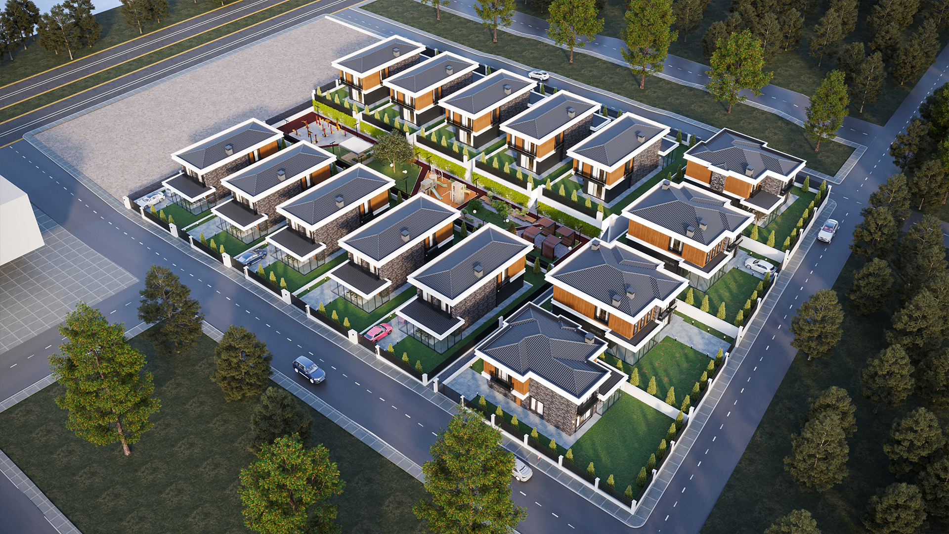 Balkan Villaları - Görsel