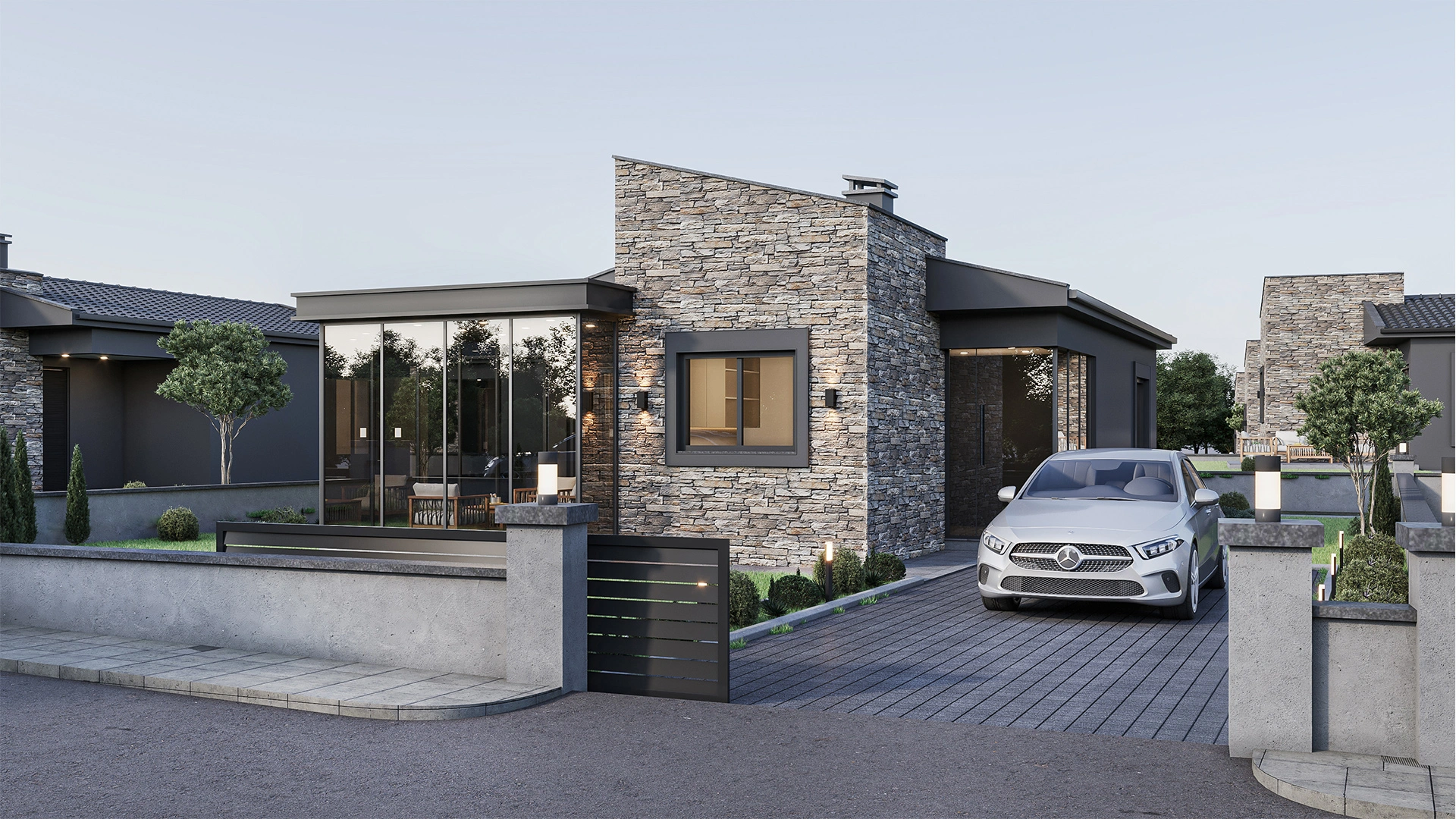 Kayseri Kış Bahçesi Tasarımı | Villa ve Ev Kış Bahçesi Mimari Hizmeti